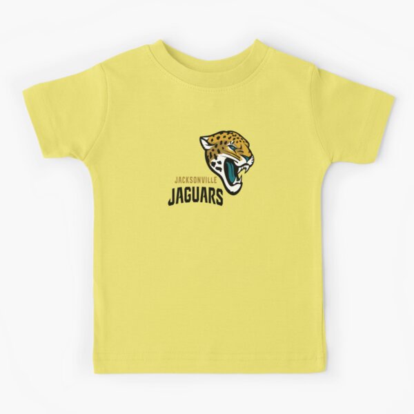 Nfl Jacksonville Jaguars Girls' Short Sleeve Stripe Fashion T