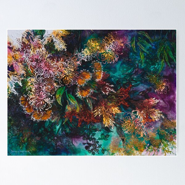 Item preview, Grevillea Glow designed and sold by De Gillett Cox.