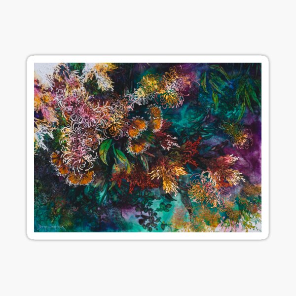 Grevillea Glow Sticker