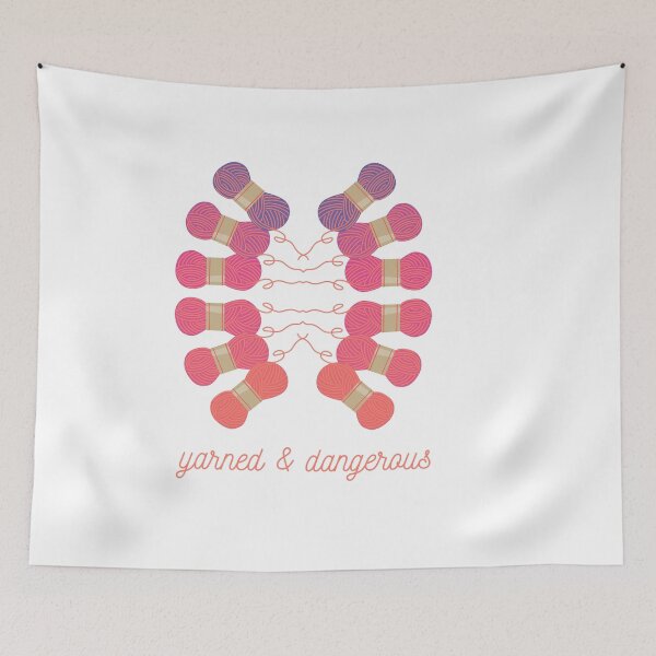 Item preview, Crayon balls of yarn funny knitting crochet designed and sold by SportDIXIT.