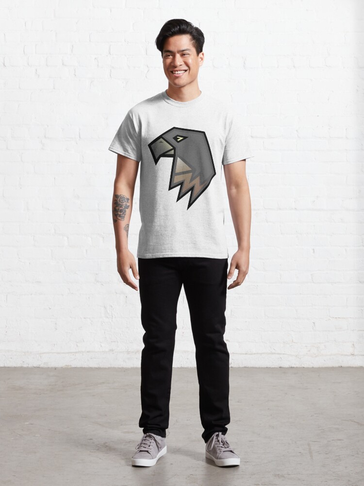 Thumbnail 3 of 7, Classic T-Shirt, Falcon Logo (patch) designed and sold by Socketry.