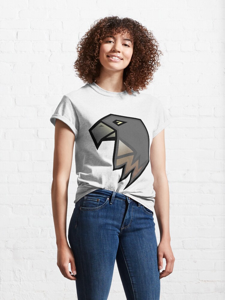 Thumbnail 4 of 7, Classic T-Shirt, Falcon Logo (patch) designed and sold by Socketry.