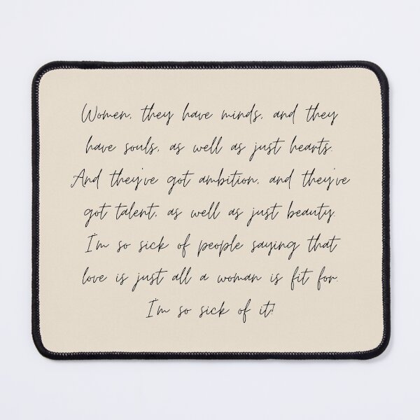 Item preview, Women - Little Women (2019) Quote designed and sold by bubblytank.