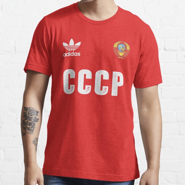 Retro USSR Soccer Jersey CCCP Soviet Union Football T-Shirt