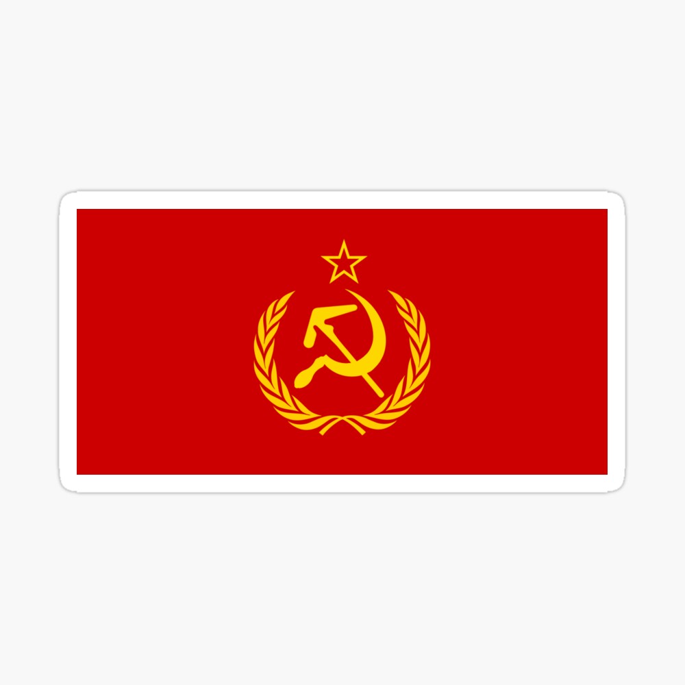 aphex twin ussr flag | Photographic Print