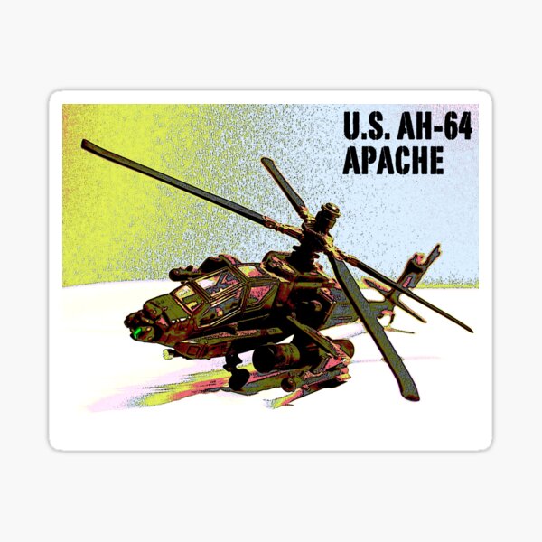 Item preview, Apache AH-64 estadounidense designed and sold by busybob.