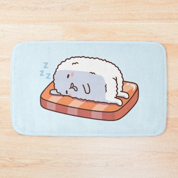 Item preview, Kawaii Japanese Sushi Sleeping and Drooling Funny designed and sold by rustydoodle.