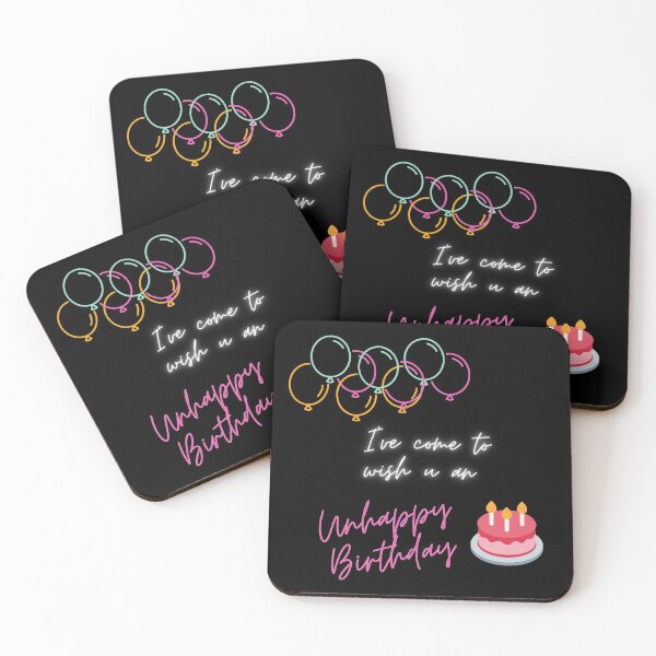 Item preview, Unhappy birthday designed and sold by Memes-Pain.