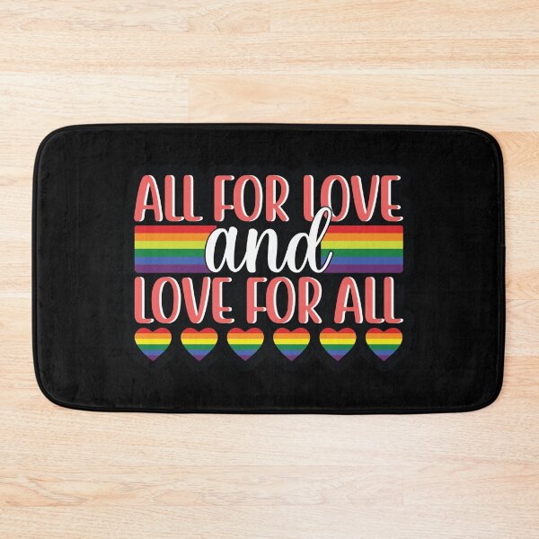 Item preview, All for love and love for all designed and sold by pnkpopcorn.