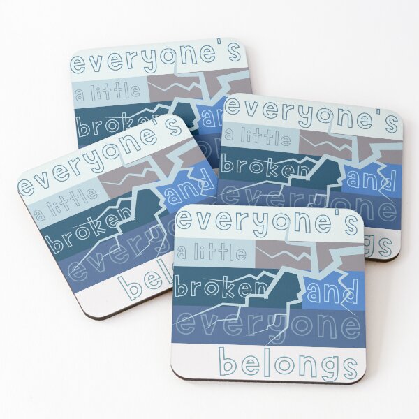 Item preview, Everyone Belongs designed and sold by baldbird.
