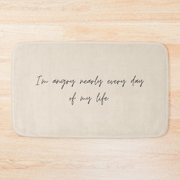 Item preview, I'm angry nearly every day of my life - Little Women (2019) Quote designed and sold by bubblytank.