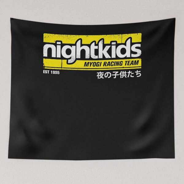 Item preview, Initial D - NightKids Tee (White) Essential designed and sold by Winebrenner12.