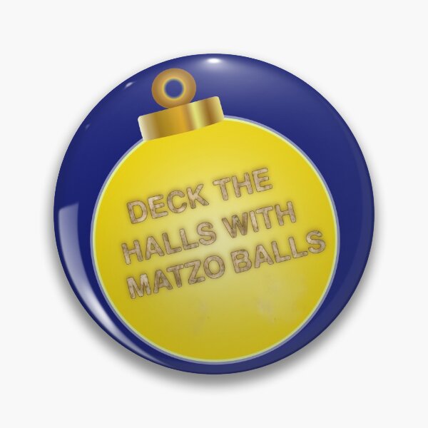 Item preview, Deck the Halls With Matzo Balls designed and sold by aribluestein.