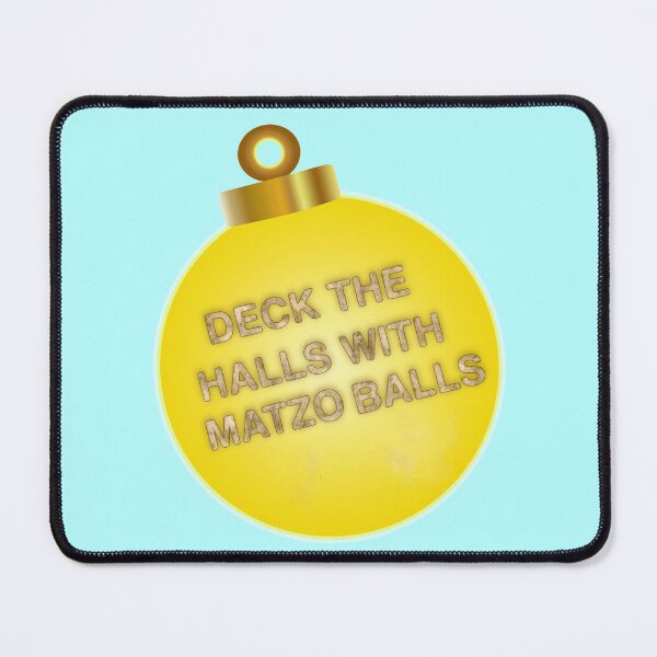 Item preview, Deck the Halls With Matzo Balls designed and sold by aribluestein.