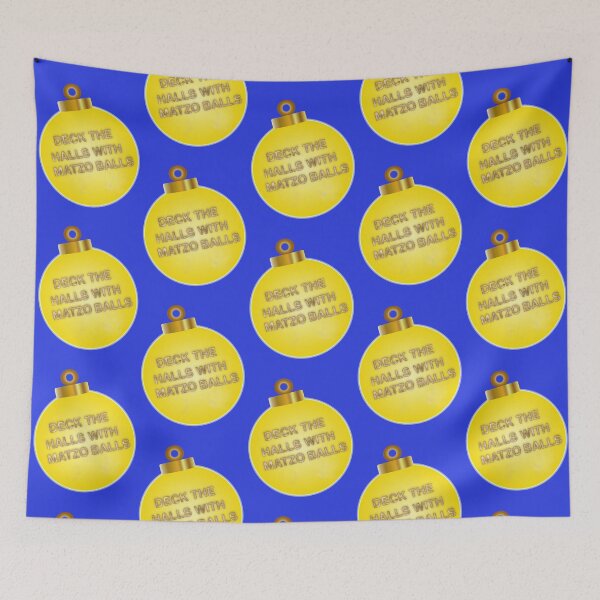 Item preview, Deck the Halls With Matzo Balls designed and sold by aribluestein.