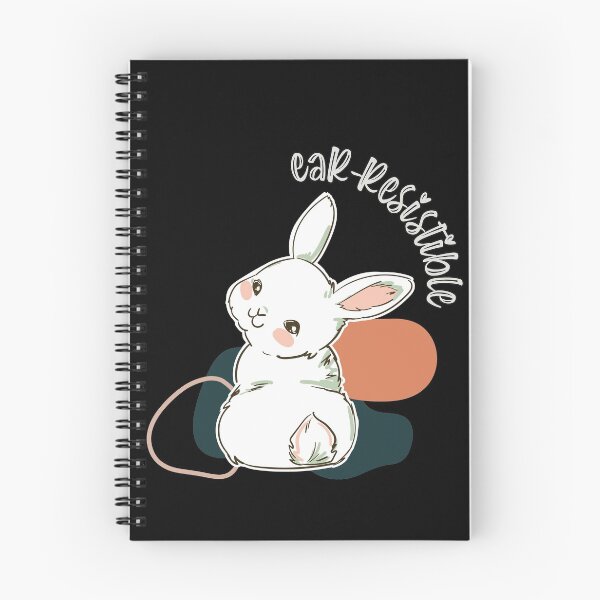 Item preview, Cute Kawaii Ear-Resistible Bunny for Bunny Lovers  designed and sold by MadrigueraSM-.