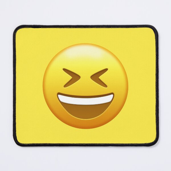 Item preview, Grinning Squinting Face Emoji | Pop Art designed and sold by williamcuccio.