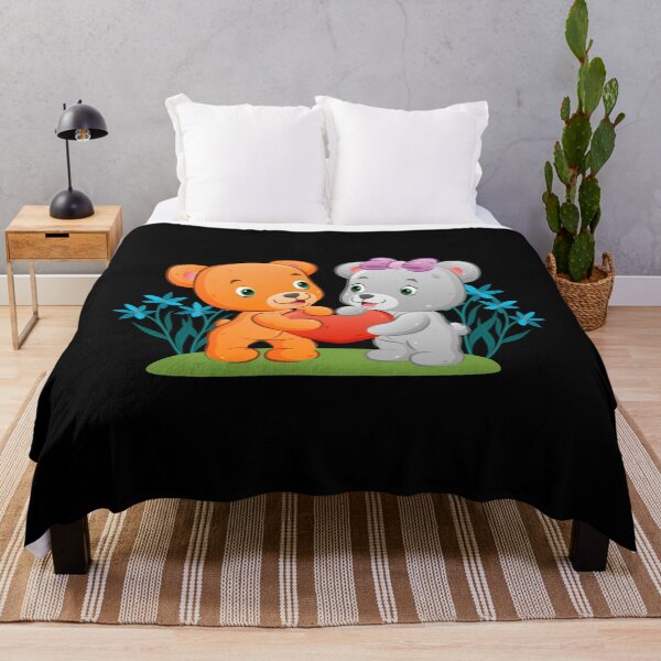 Item preview, Couple bear is sharing and holding their love designed and sold by BeautyFlower111.