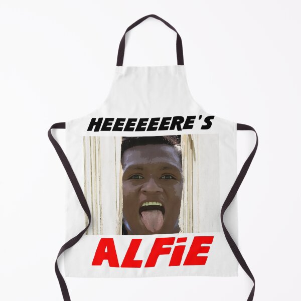 Aperçu de l'œuvre Glasgow Rangers Alfredo Morelos Voici Alfie créée et vendue par trueblueapparel.