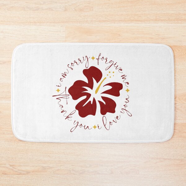 Item preview, HOOPONOPONO PRAYER WITH RED FLOWER (FORGIVENESS PRAYER) designed and sold by Mercurial Merkaba.