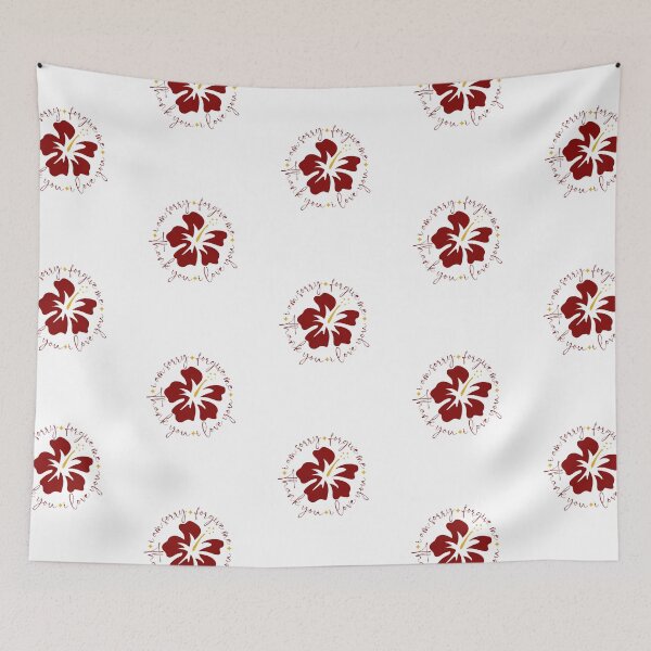 Item preview, HOOPONOPONO PRAYER WITH RED FLOWER (FORGIVENESS PRAYER) designed and sold by Mercurial Merkaba.
