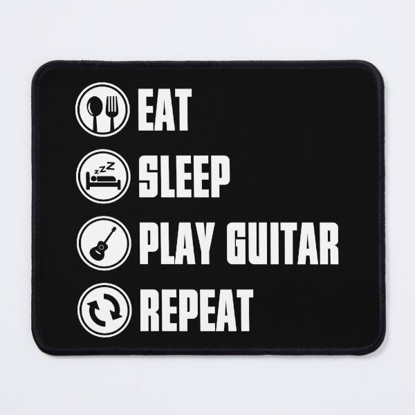 Item preview, Eat Sleep Play Guitar Repeat designed and sold by designbychow.