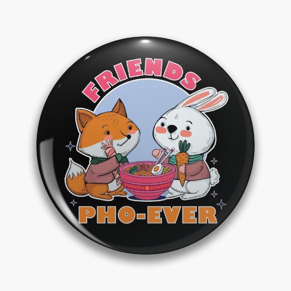 Item preview, Cute Friends Pho Ever Eating Ramen Kawaii for Animal Lovers  designed and sold by MadrigueraSM-.