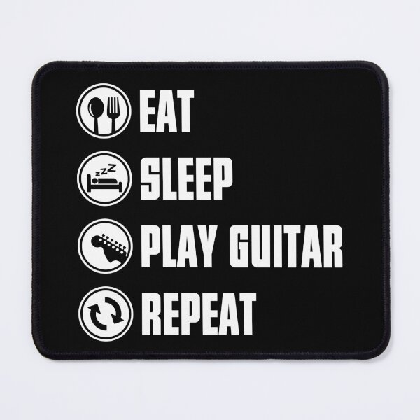 Item preview, Eat Sleep Play Guitar Repeat designed and sold by designbychow.