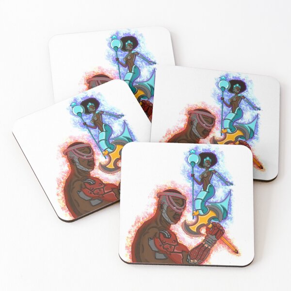 Item preview, Cyber Entities - Xangô and Iemanjá  designed and sold by DL-Arts.