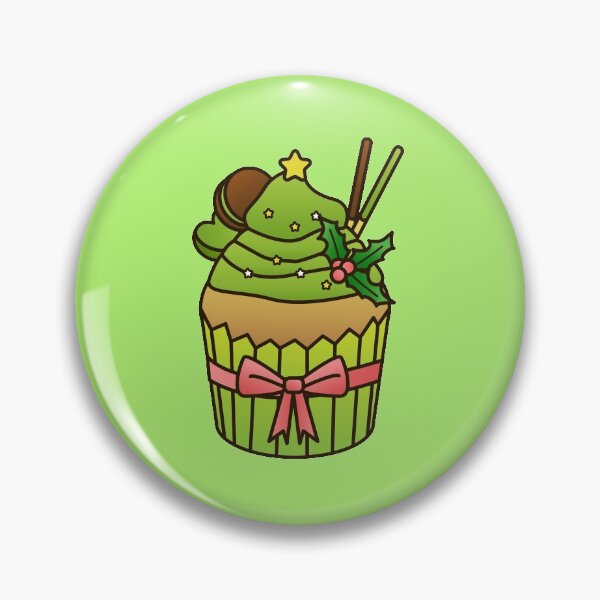 Item preview, Christmas Cupcake (Matcha) designed and sold by christysdesignn.