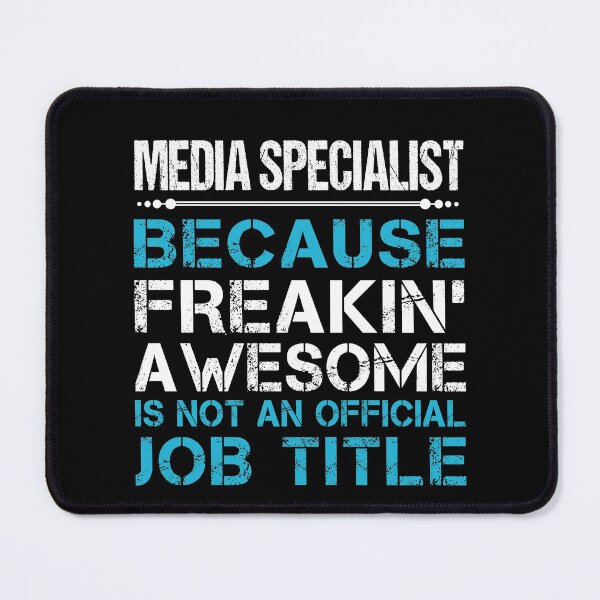 Item preview, Media Specialist T Shirt - Freaking Awesome Job Gift Item Tee designed and sold by oetate4774.