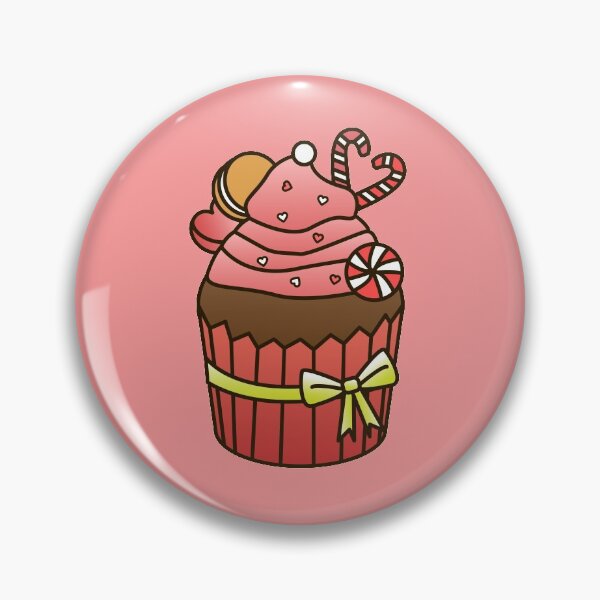 Item preview, Christmas Cupcake (Strawberry) designed and sold by christysdesignn.