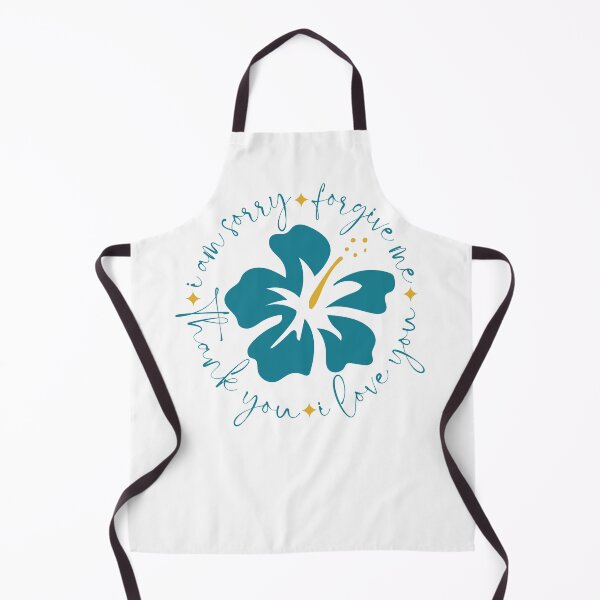 Item preview, HOOPONOPONO PRAYER WITH TEAL FLOWER (FORGIVENESS PRAYER) designed and sold by Mercurial Merkaba.