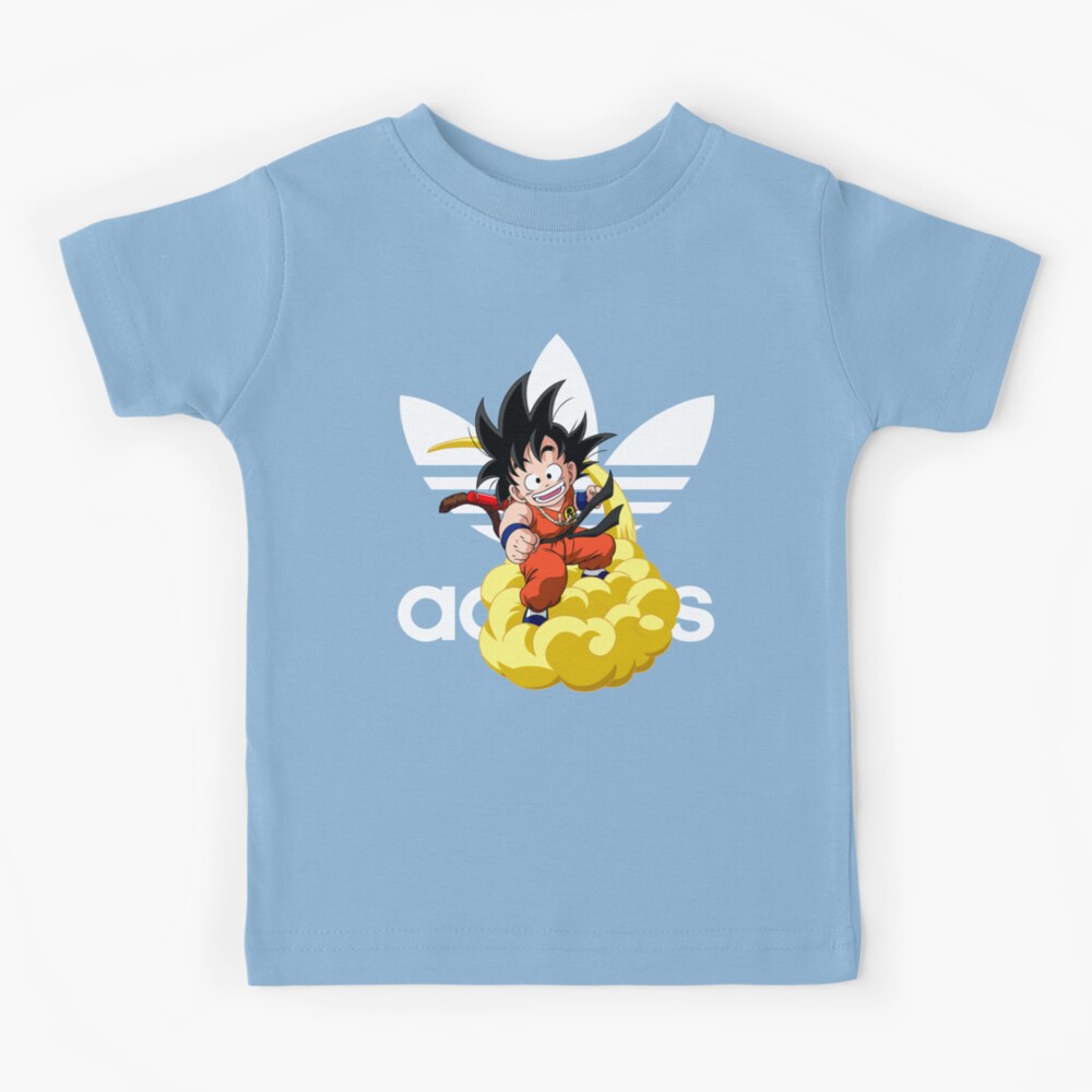 Funny Kid Goku Smiling Sneaker Dragon Ball Super Essential T