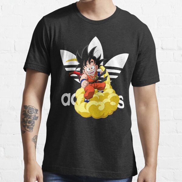 Funny Kid Goku Smiling Sneaker Dragon Ball Super Essential T