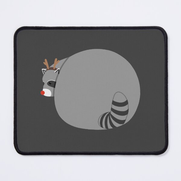 Item preview, An Absolute Unit Raccoon butt - Christmas edition designed and sold by KTJoh.
