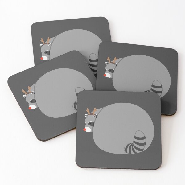 Item preview, An Absolute Unit Raccoon butt - Christmas edition designed and sold by KTJoh.