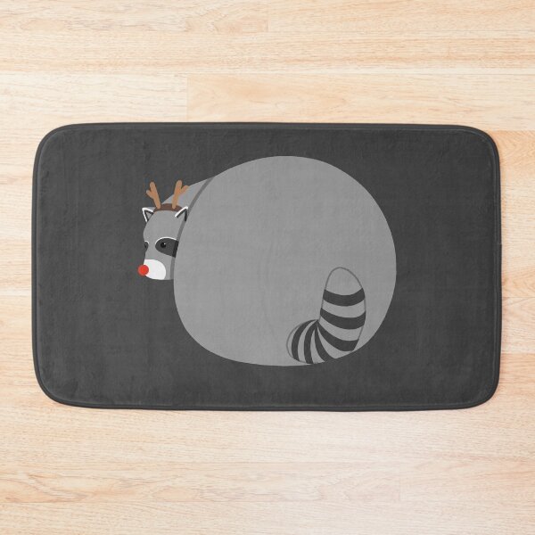 Item preview, An Absolute Unit Raccoon butt - Christmas edition designed and sold by KTJoh.