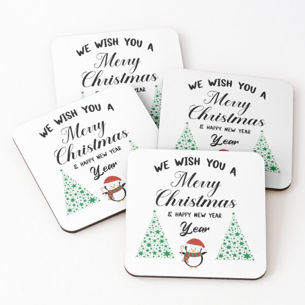 Item preview, Cute Christmas Gift - We Wish You A Merry Christmas & Happy New Year designed and sold by DitaNadiaStore.