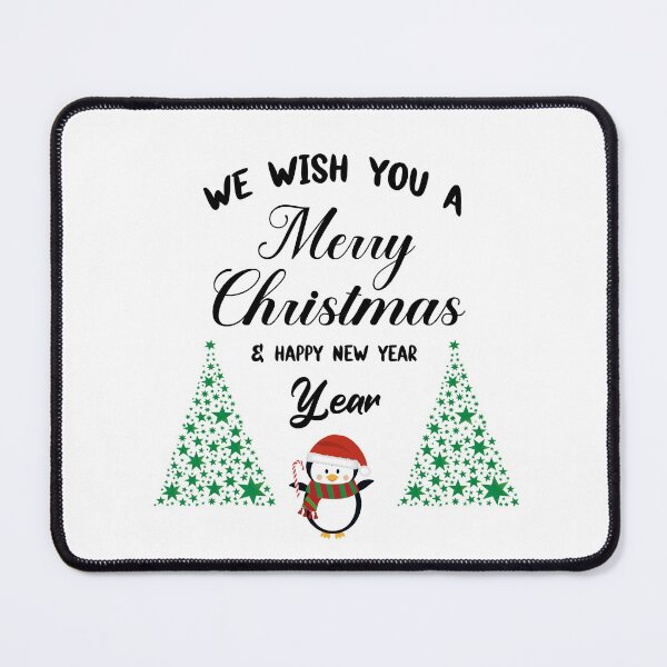 Item preview, Cute Christmas Gift - We Wish You A Merry Christmas & Happy New Year designed and sold by DitaNadiaStore.