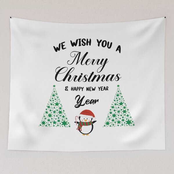 Item preview, Cute Christmas Gift - We Wish You A Merry Christmas & Happy New Year designed and sold by DitaNadiaStore.