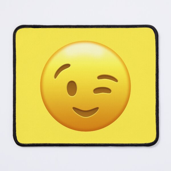 Item preview, Emoji Winking Face designed and sold by williamcuccio.
