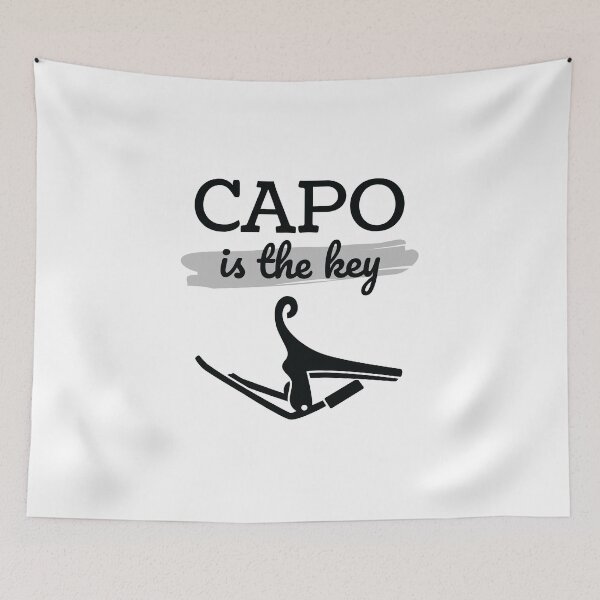 Item preview, Capo is the Key Capo Light Theme designed and sold by nightsworthy.
