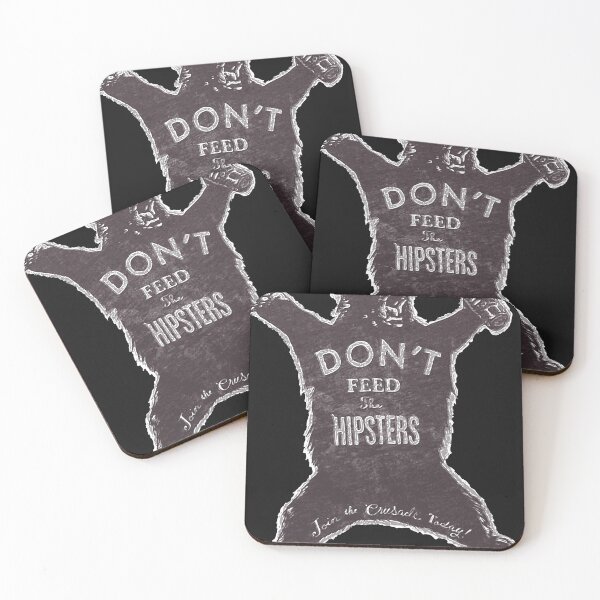Item preview, Don’t Feed The Hipsters Premium designed and sold by HouserRaymond.