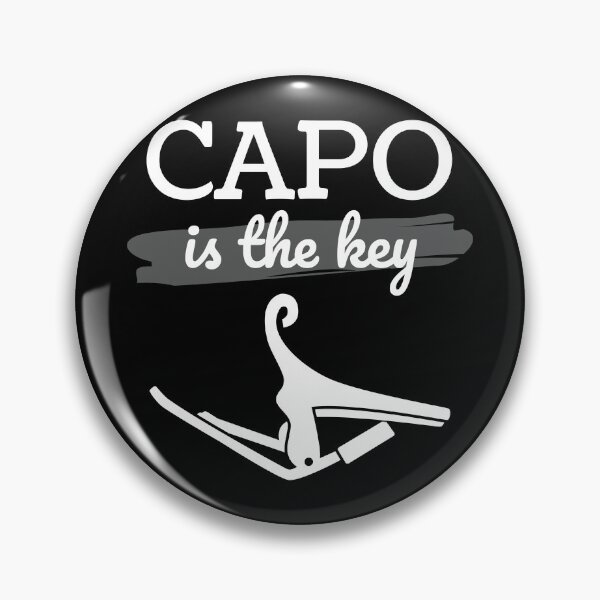 Item preview, Capo is the Key Capo Dark Theme designed and sold by nightsworthy.