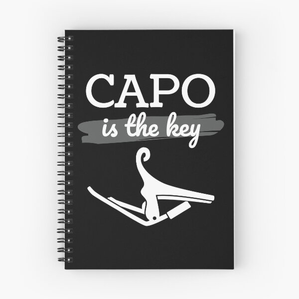 Item preview, Capo is the Key Capo Dark Theme designed and sold by nightsworthy.