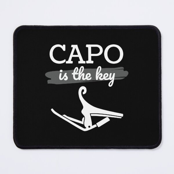 Item preview, Capo is the Key Capo Dark Theme designed and sold by nightsworthy.
