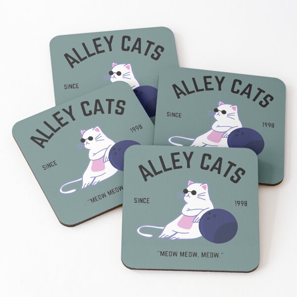 Artikelvorschau, Alley Cats Bowling League entworfen und verkauft von babyleafshop.