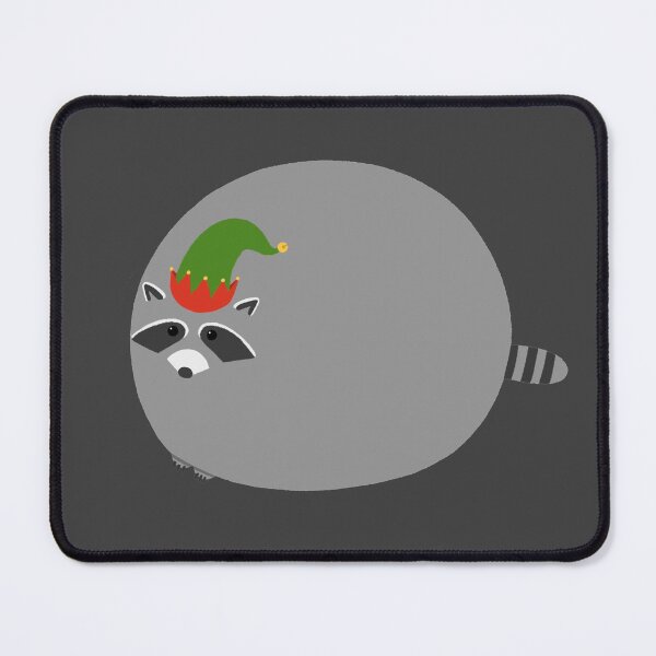 Item preview, An Absolute Unit Raccoon - Christmas edition designed and sold by KTJoh.