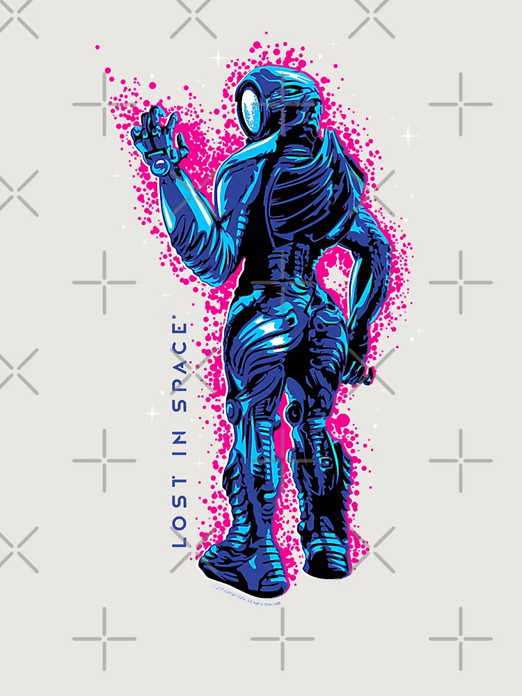 Thumbnail 6 of 6, Premium Oversized Sweatshirt, Robot In Space designed and sold by RolandKenneth.